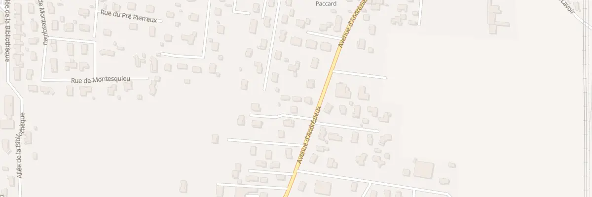 Plan du 14B Av d’Andrézieux à Veauche