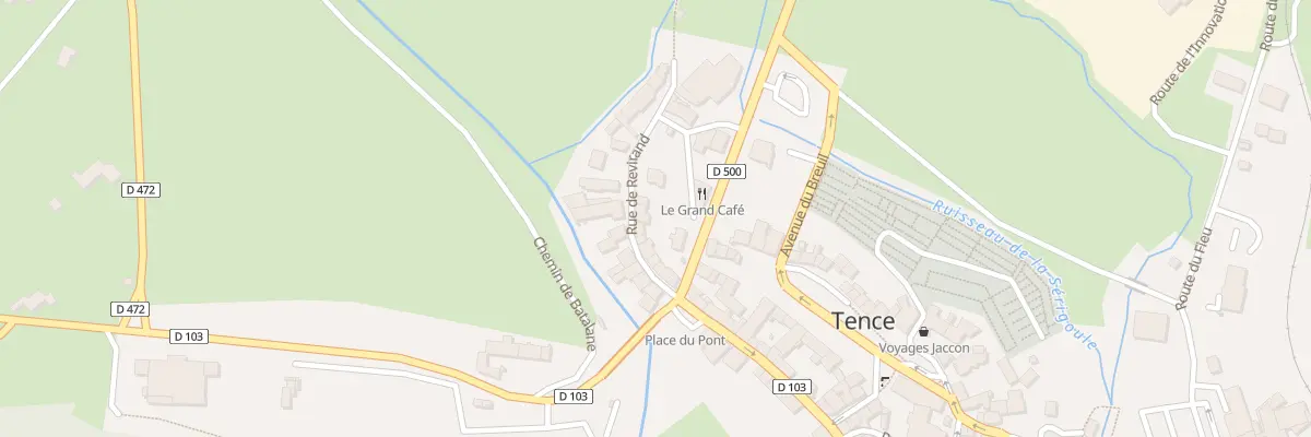 Plan du 157 Rue de Revirand à Tence