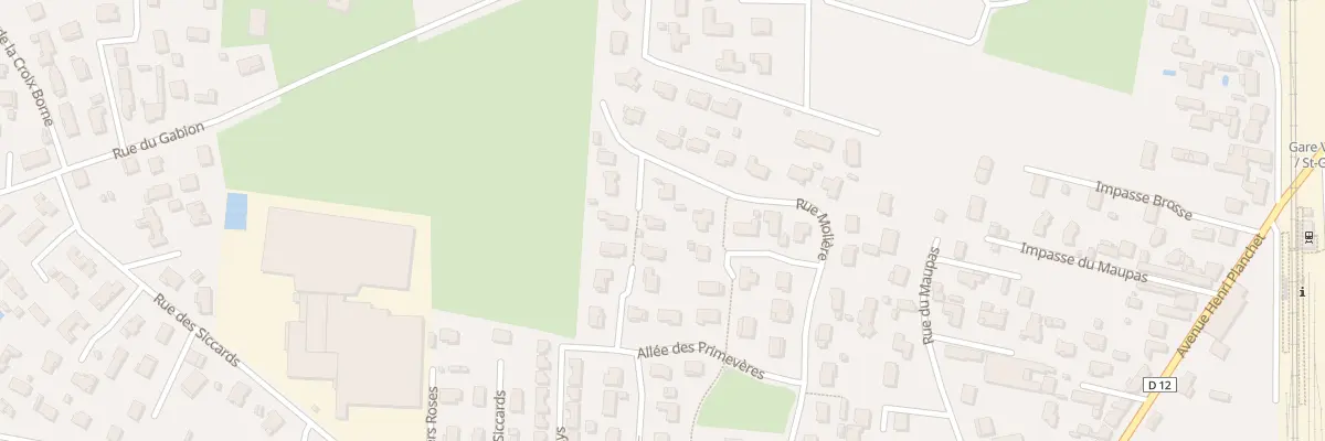 Plan du 35 Rue Molière à Veauche