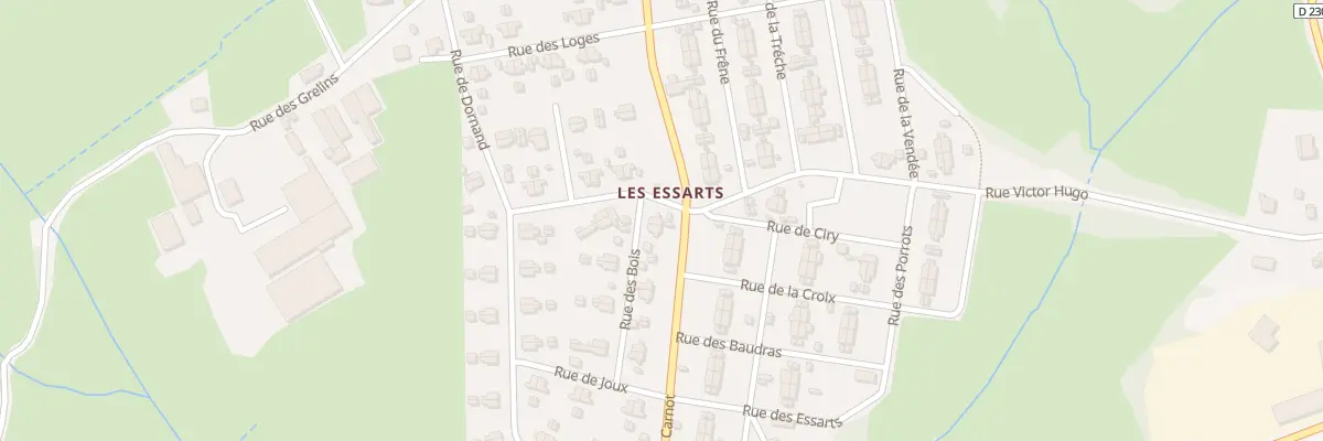 Plan du 1 Rue des Bois à Sanvignes-les-Mines