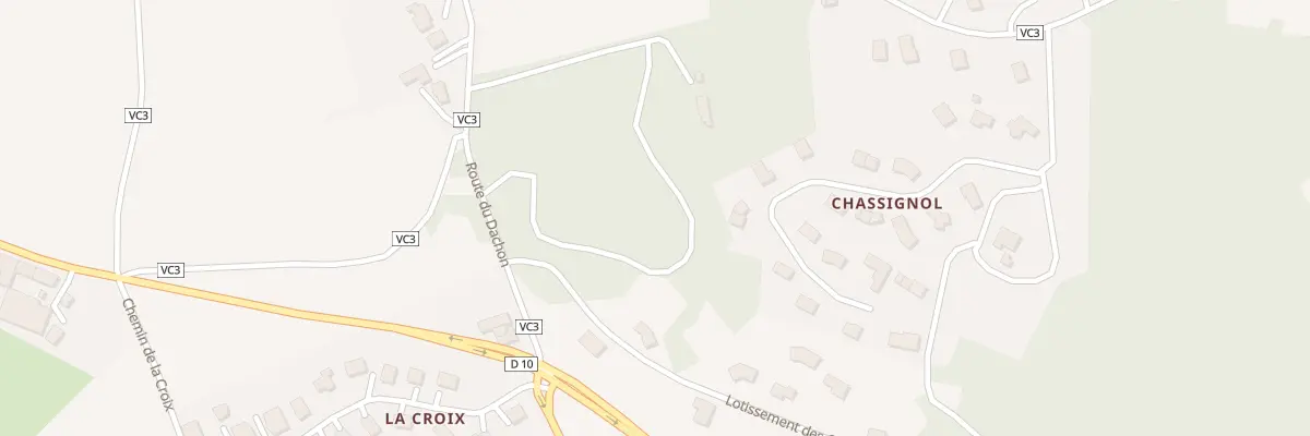 Plan du 5005 Le Dachon à Salt-en-Donzy