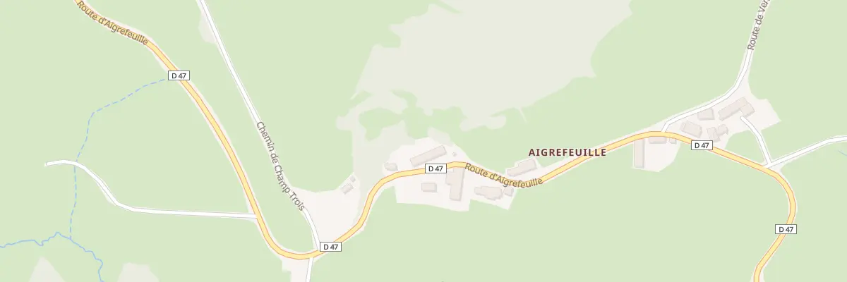 Plan du 4416 Rte d’Aigrefeuille à Charmoy