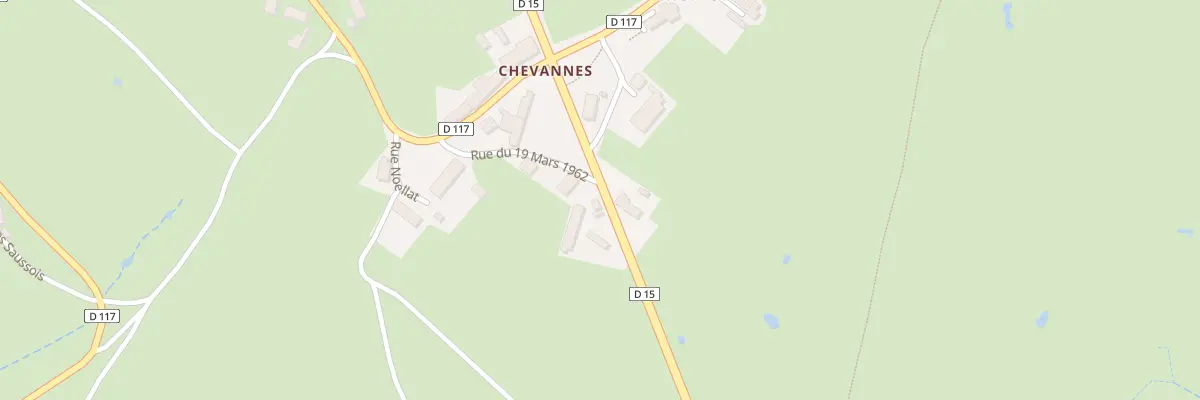 Plan du 5057 Champs de la Malade à Brazey-en-Morvan