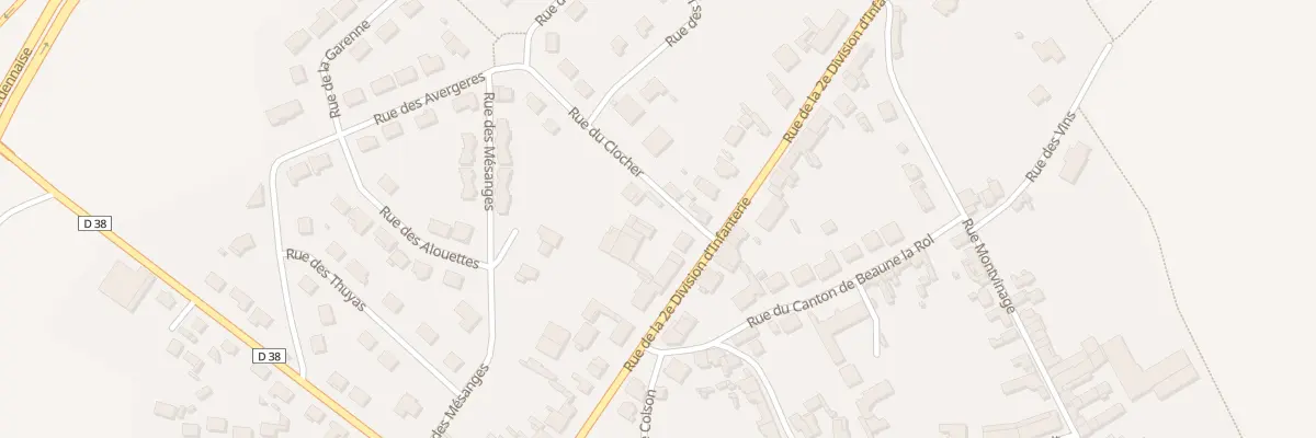 Plan du 29 Rue de la 2e Di à Tagnon