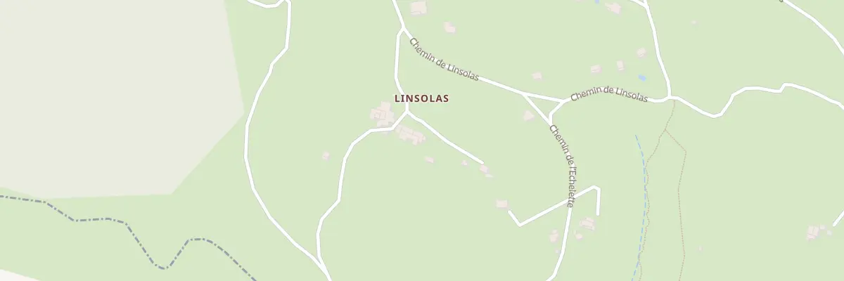 Plan du 5539 Linsolas à Labeaume
