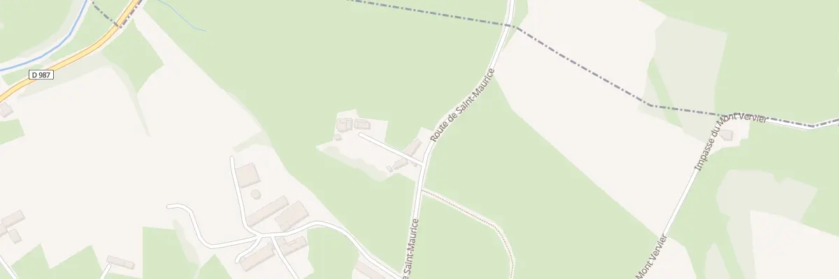 Plan du 190 Rte de Saint Maurice à Chassigny-sous-Dun