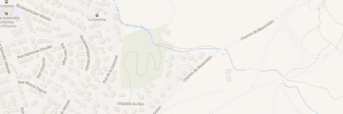 Plan du 13 Imp du Roc à Vauvert