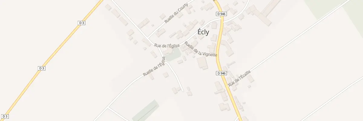 Plan du 37 Rle de l’Eglise à Écly