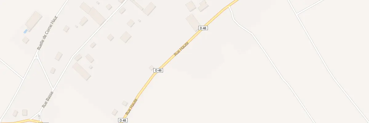 Plan du 33 Rue Haute à Longsols