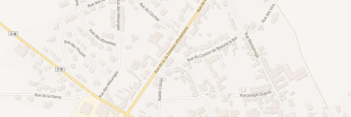 Plan du 30 Rue de la 2e Di à Tagnon