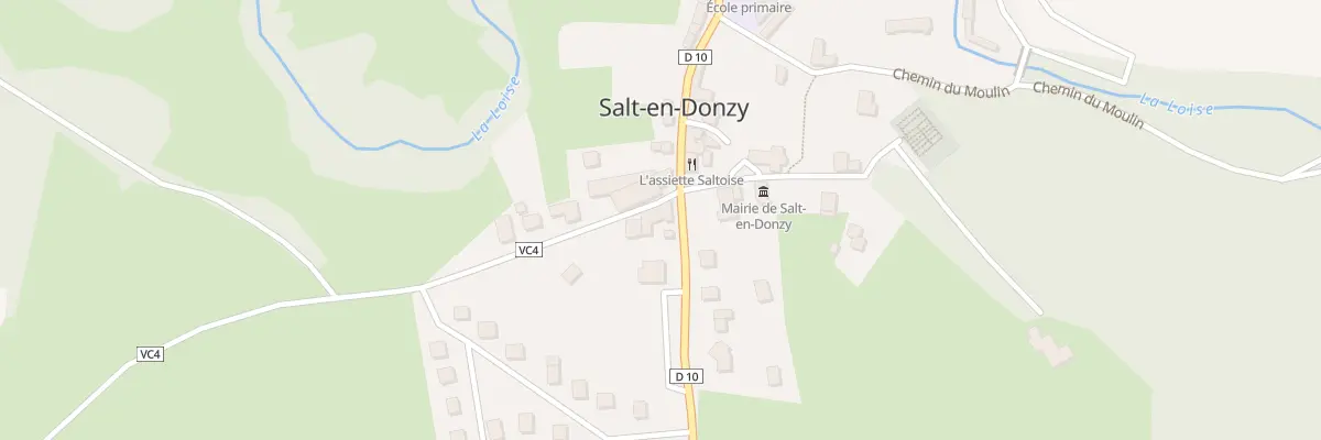 Plan du 9 Che du Motron à Salt-en-Donzy