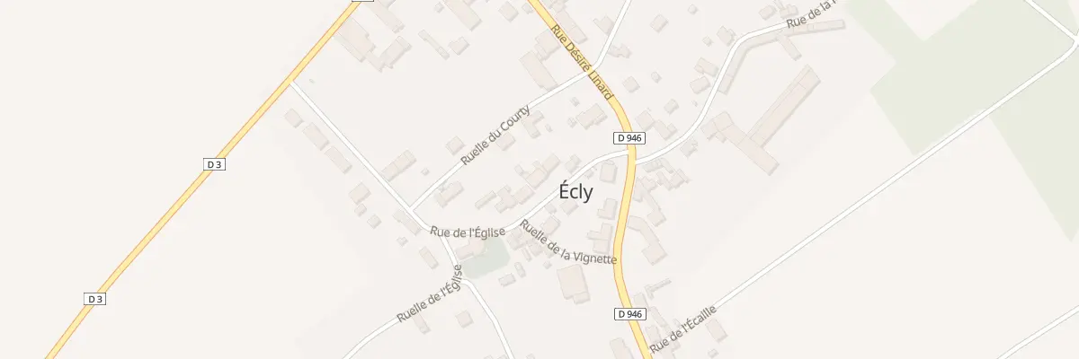 Plan du 76 Rue de l’Eglise à Écly