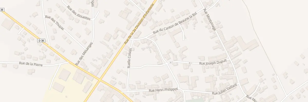 Plan du 4B Rue du Gen Leclerc à Tagnon