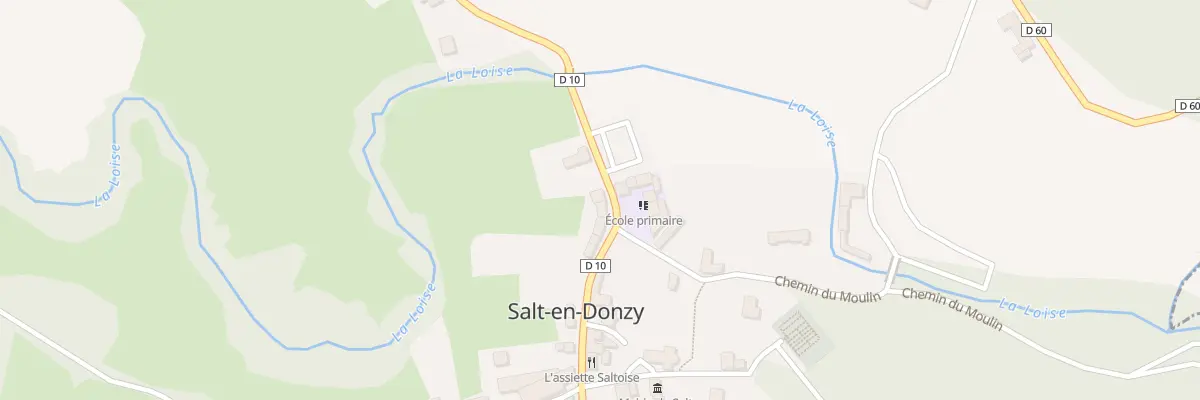 Plan du 165 Rue du Prieuré à Salt-en-Donzy