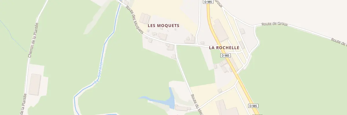 Plan du 635 Rte du Meunier à La Chapelle-sous-Dun