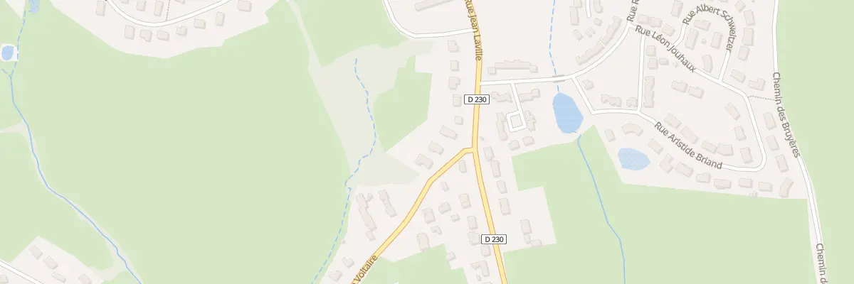 Plan du 30 Rue Voltaire à Sanvignes-les-Mines