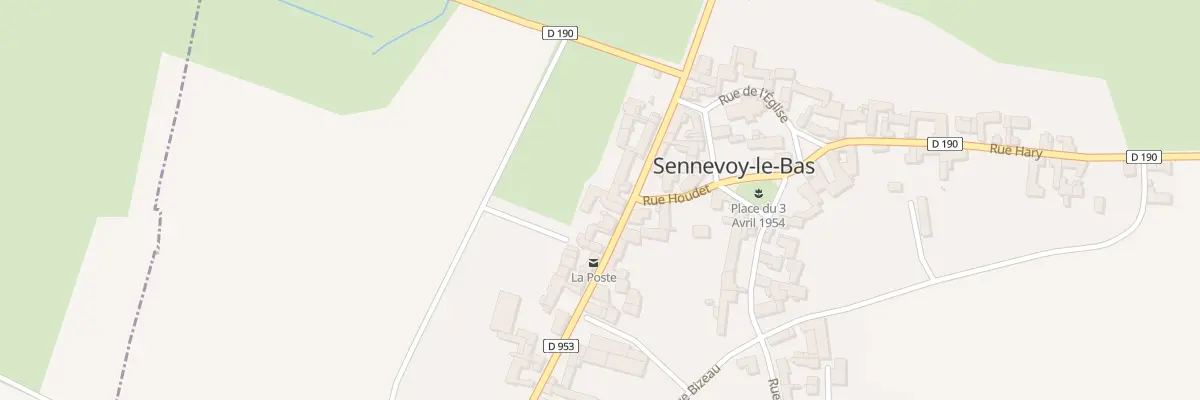 Plan du 10 Rue Mordpain à Sennevoy-le-Bas