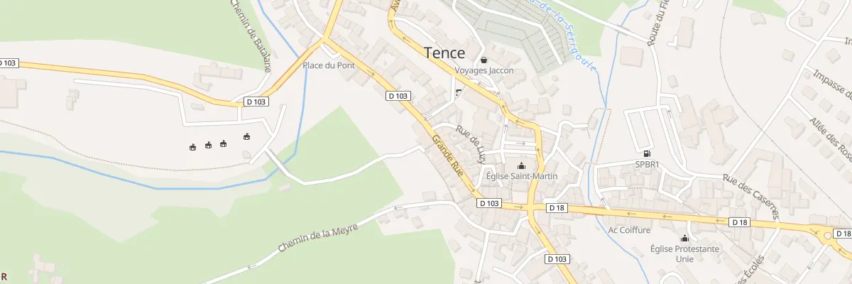 Plan du 35 Gr Grande Rue à Tence