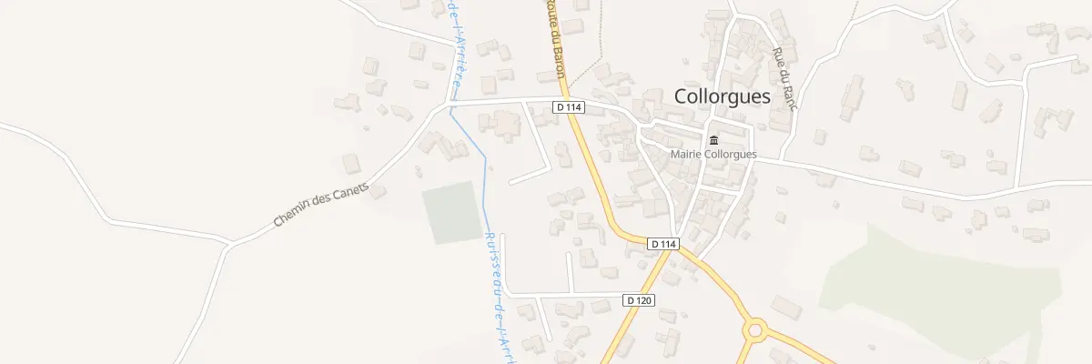 Plan du 4 Imp des Plantiers à Collorgues