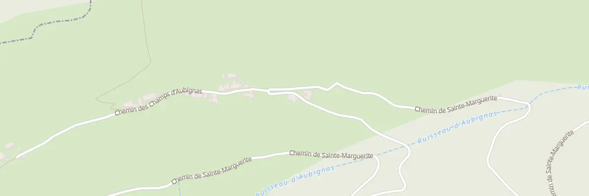 Plan du 3815 Che de Sainte Marguerite à Chirols