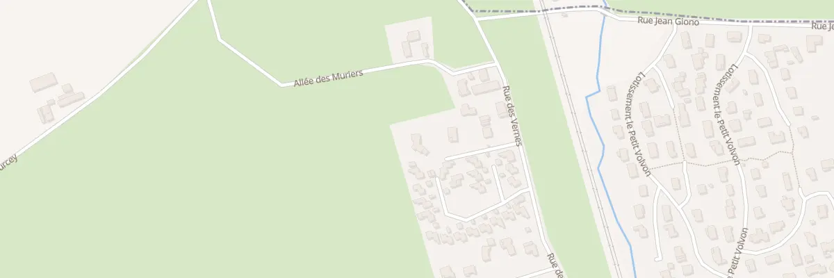 Plan du 63T Rue des Vernes à Veauche