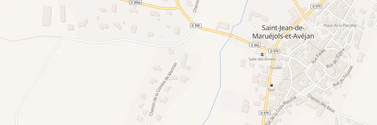 Plan du 121 Che de la Combe de Mannas à Saint-Jean-de-Maruéjols-et-Avéjan