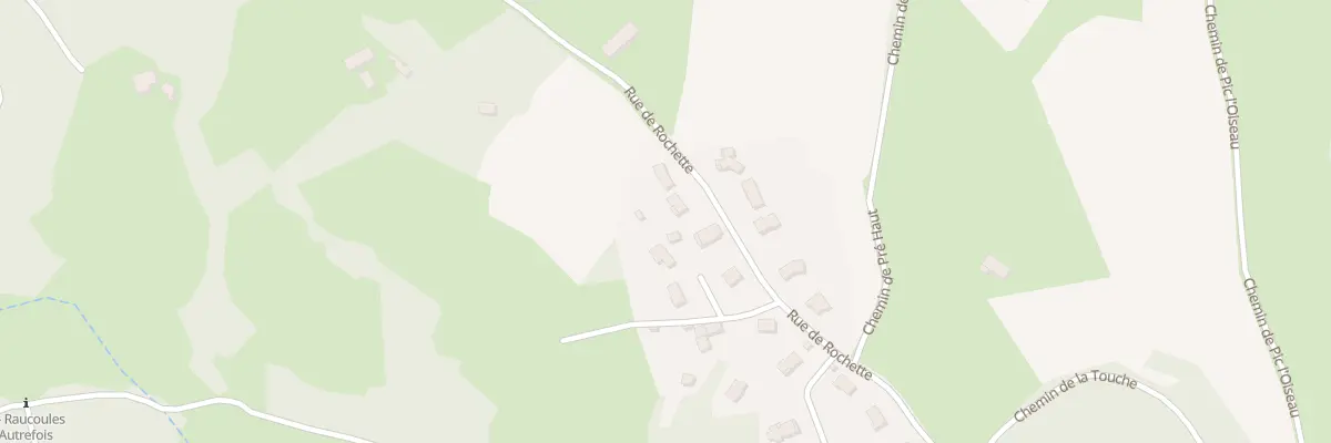 Plan du 5301 Rochette à Raucoules