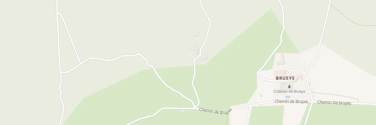 Plan du 1264 Che de Bruyès à Aigaliers