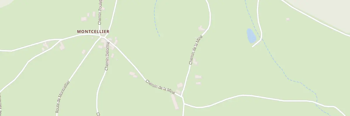Plan du 5173 Montselier à Sainte-Colombe-sur-Gand