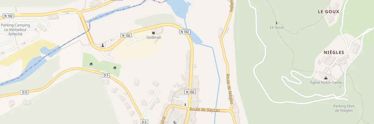 Plan du 17 Rte des Basaltes à Pont-de-Labeaume