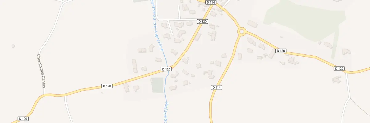 Plan du 5230 Rte de St Dezery à Collorgues