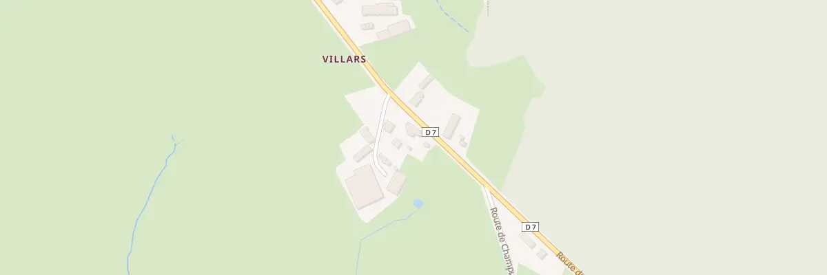 Plan du 566 Rte de Villars à Ciry-le-Noble