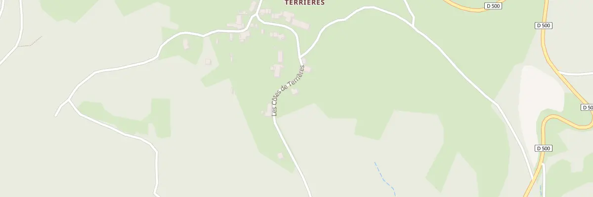 Plan du 5426A Terrières à Saint-Pal-de-Mons