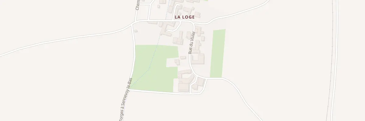 Plan du 8 Rue du Vivier à Jully