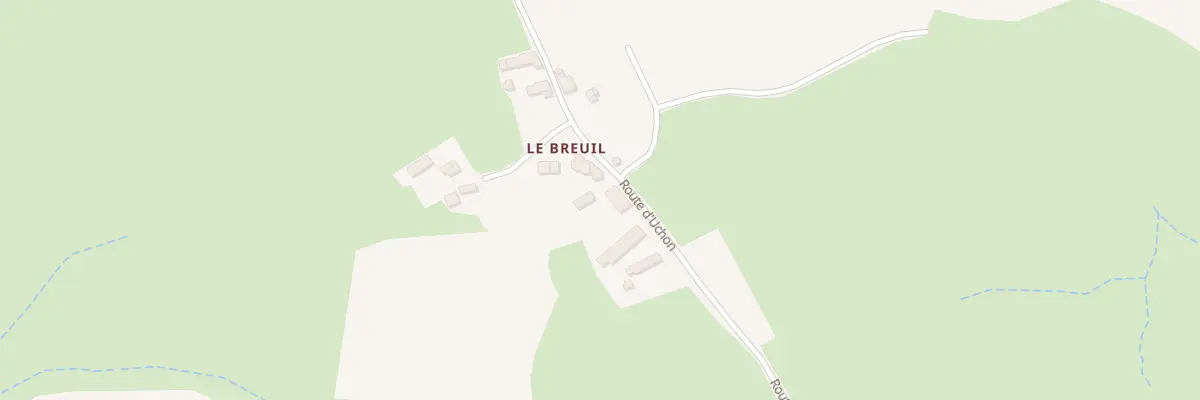 Plan du 1615 Rte d’Uchon à Saint-Berain-sous-Sanvignes