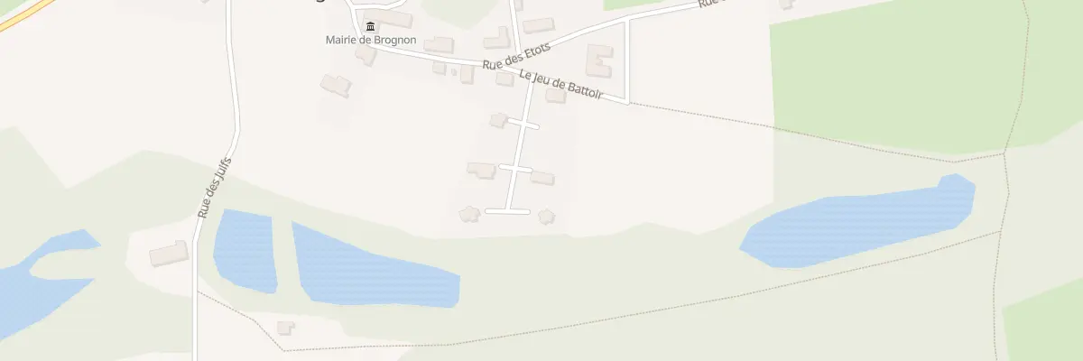 Plan du 16D Rue des Etots à Brognon