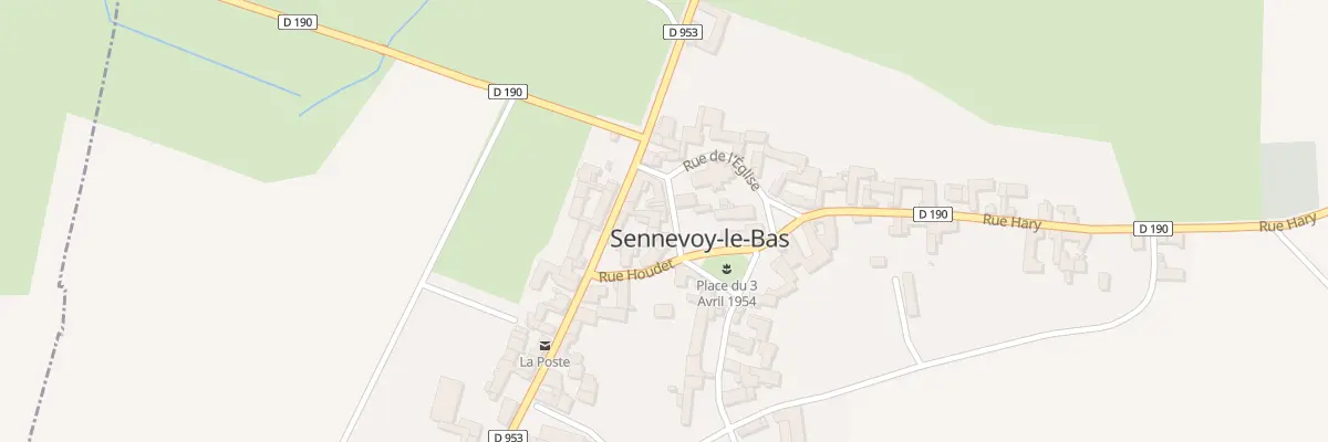 Plan du 44 Le Village à Sennevoy-le-Bas