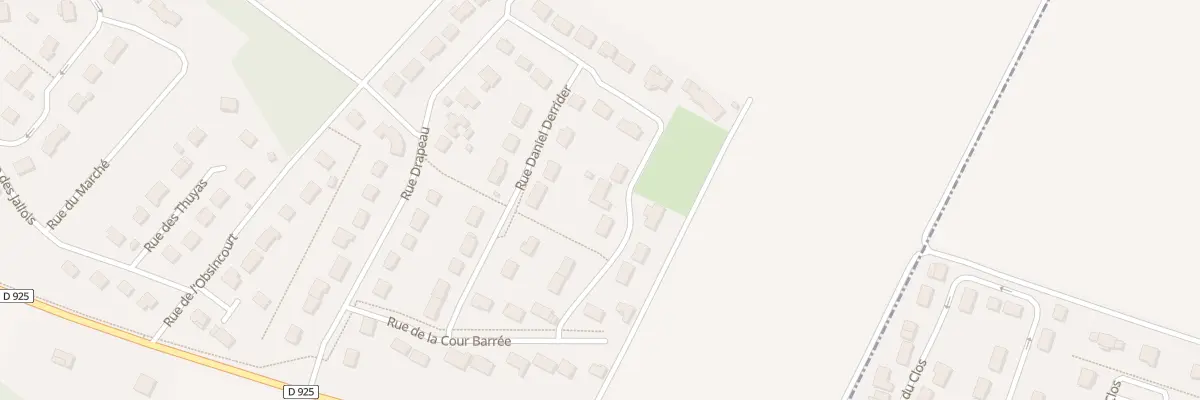Plan du 14 Rue de la Tene au Châtelet-sur-Retourne
