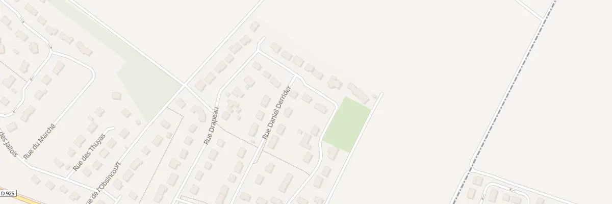 Plan du 8 Rue de la Tene au Châtelet-sur-Retourne