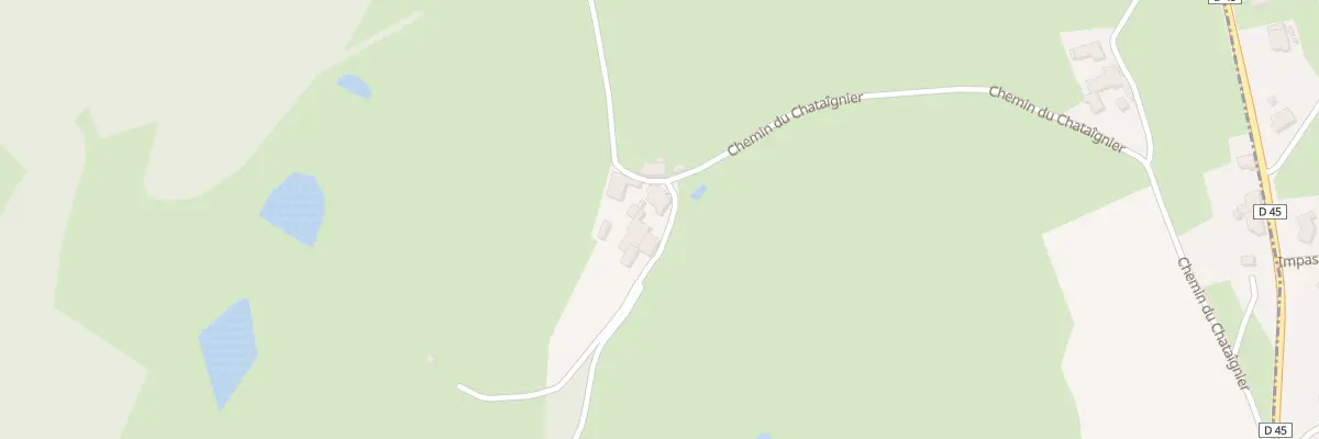 Plan du 619 Che du Chataigner à La Gresle