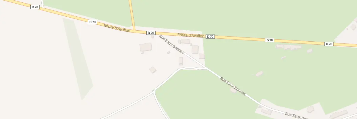 Plan du 2 Rue Eaux Bonnes à Aisy-sous-Thil