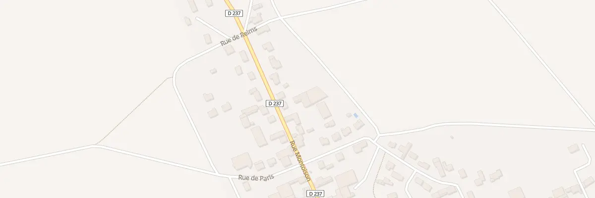 Plan du 19 Rue Montoison à Prosnes