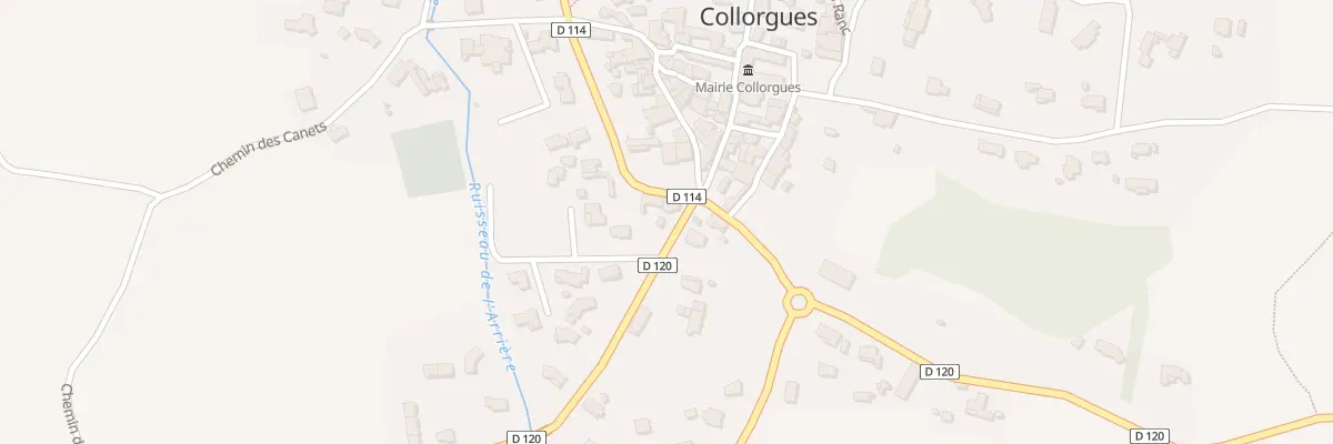 Plan du 5069 Rte de St Dezery à Collorgues