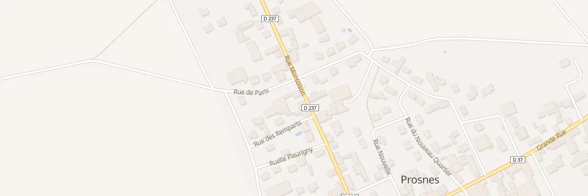 Plan du 6 Rue Montoison à Prosnes