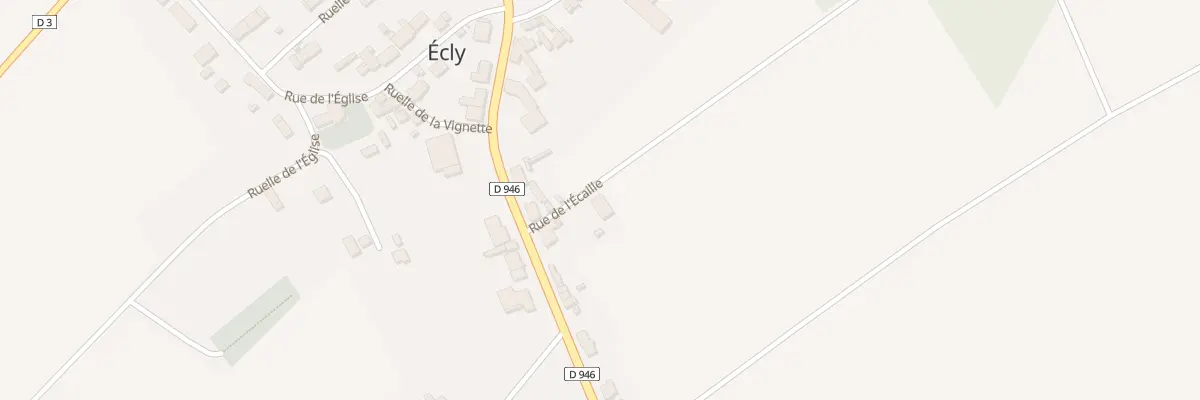Plan du 50000 Rue de l’Ecaille à Écly