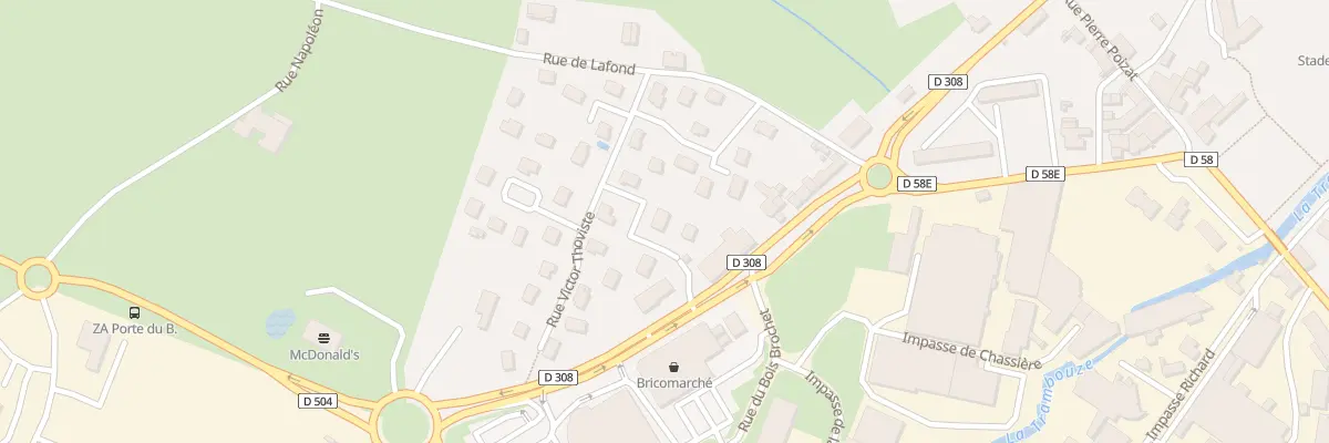 Plan du 83 Imp des Primeurs à Thizy-les-Bourgs