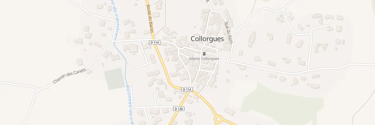 Plan du 5056 Pl de la Roquefort à Collorgues