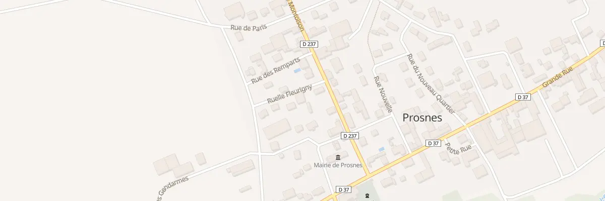 Plan du 4 Rue Fleurigny à Prosnes