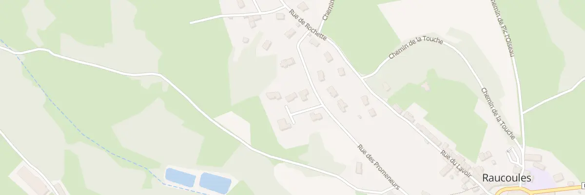 Plan du 2 Lot Peyre Grosse à Raucoules