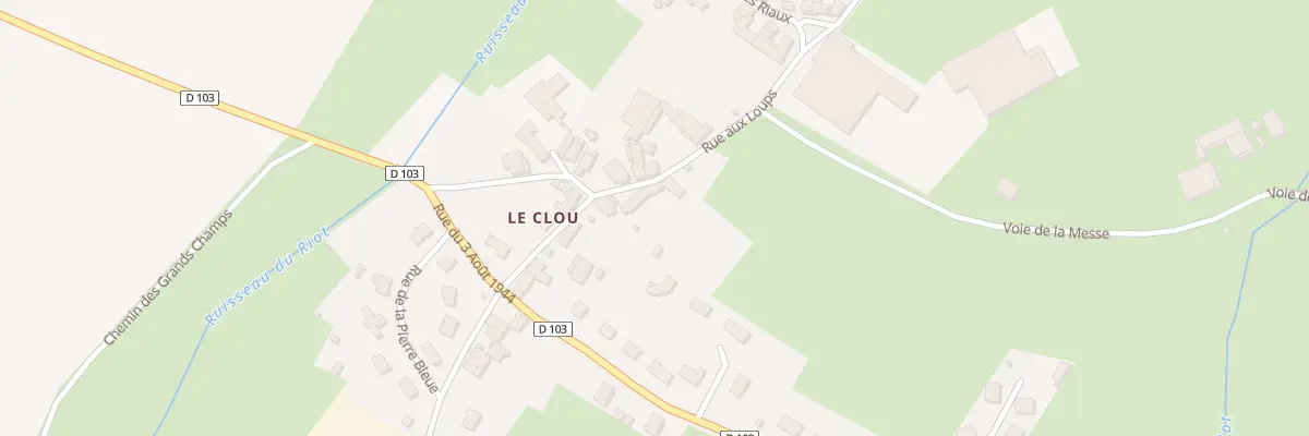 Plan du 8 Rue aux Loups à Genay